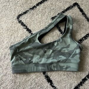 Camo sports bra